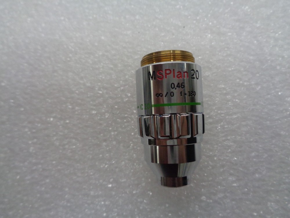 Olympus MS Plan 20, 0.46 f=180, Objective lens