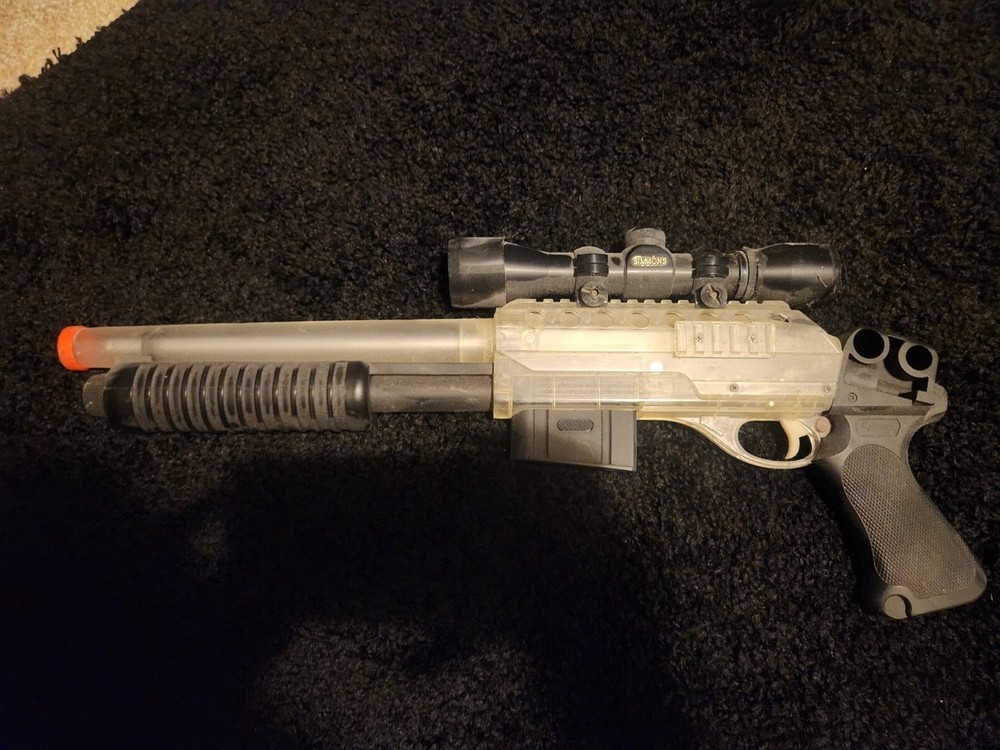 Crosman Airsoft Shotgun WITH SCOPE