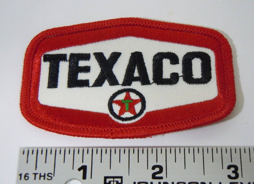 TEXACO Fuels Embroidered Iron On Uniform-Jacket Patch 3"