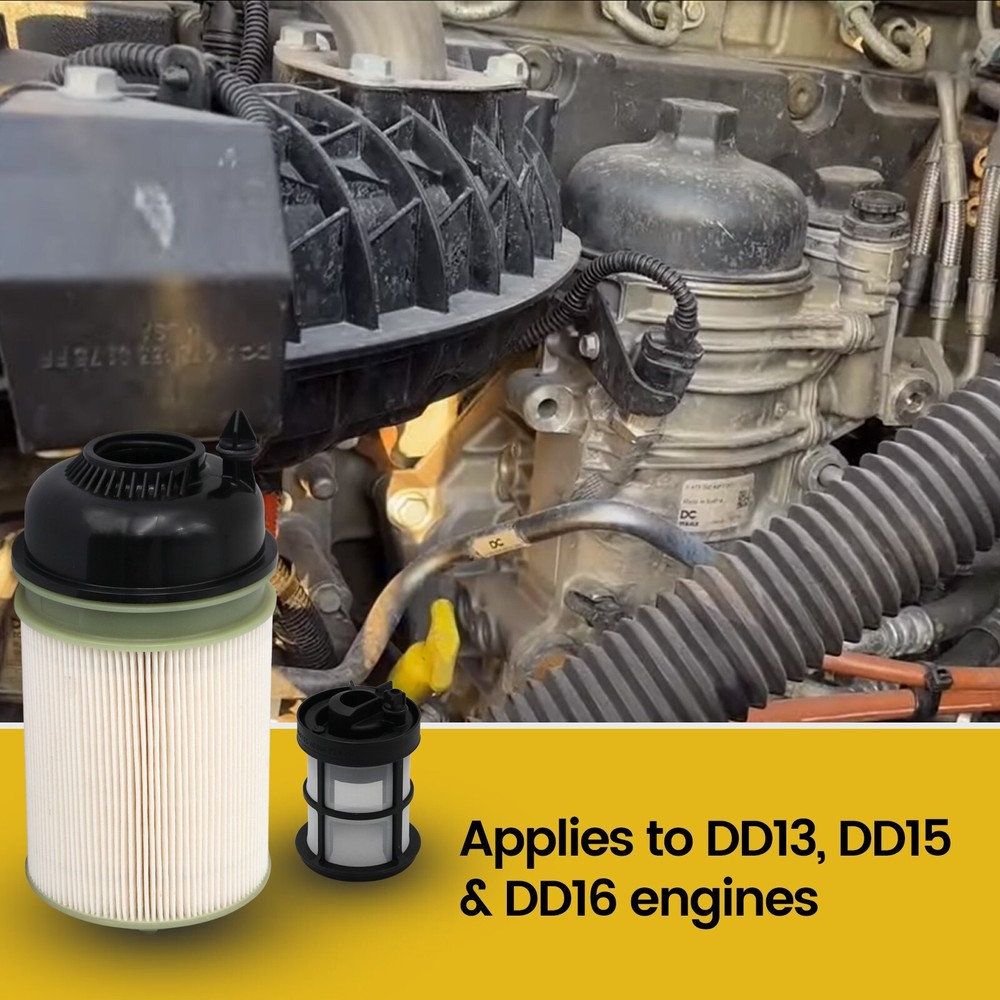 {6set} Diesel Fuel Filter Insert Kit for DDE Gen 5 Engine