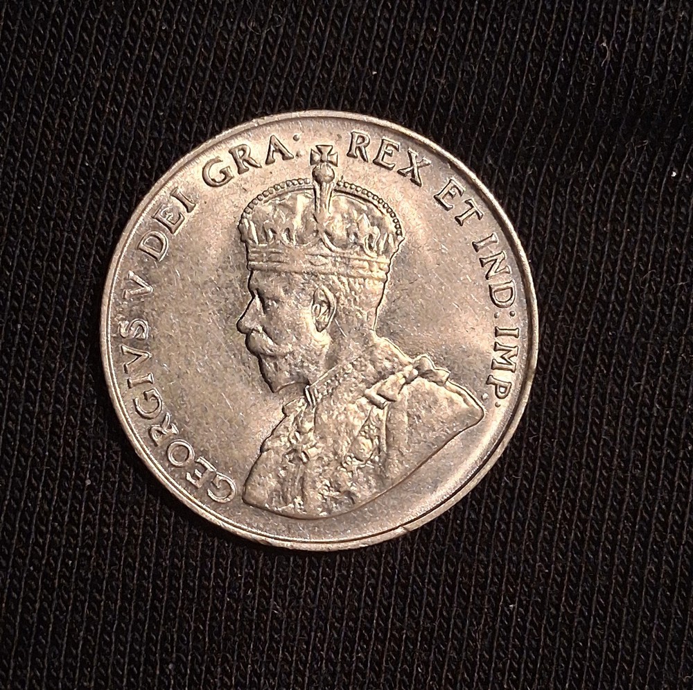 CANADA-1922 NICKEL-NICE BU