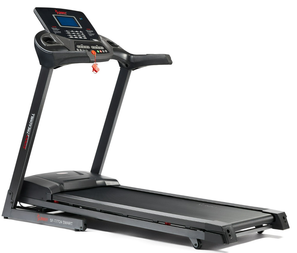 New Bluetooth Shock Absorption Treadmill with Auto Incline Foldable Pulse Sensor