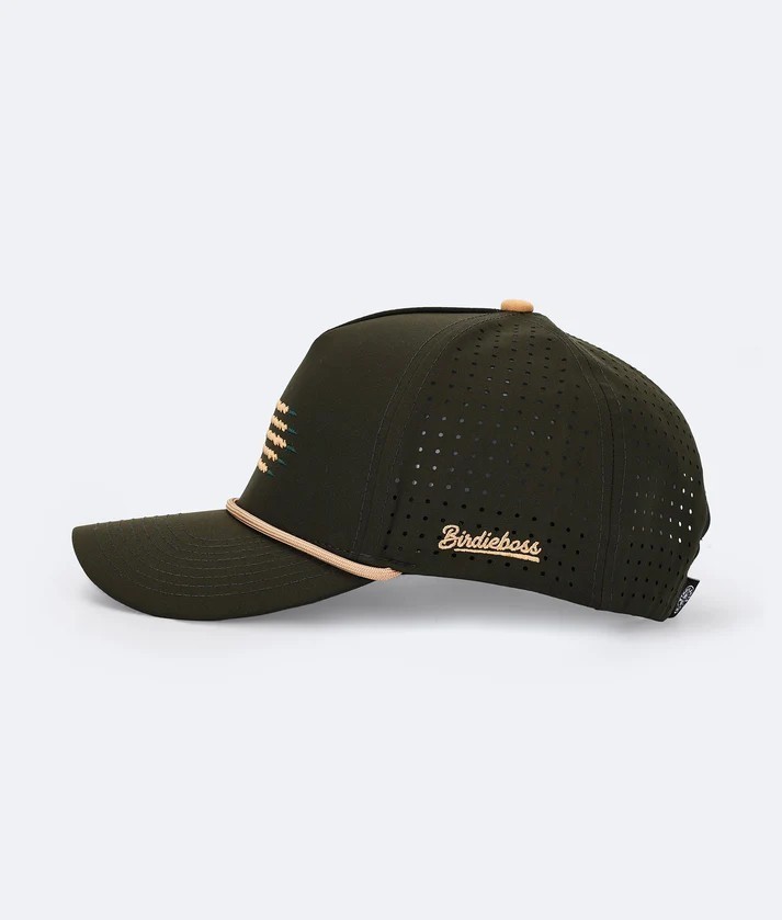 USA Hat - Green - BirdieBoss
