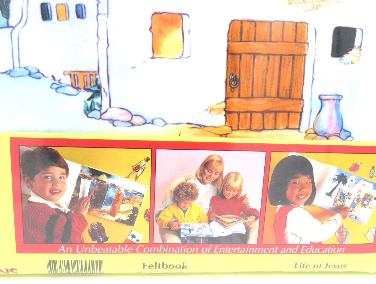 Betty Lukens Felt Book Activity Kit LIFE OF JESUS AS A BOY Sealed Package NEW