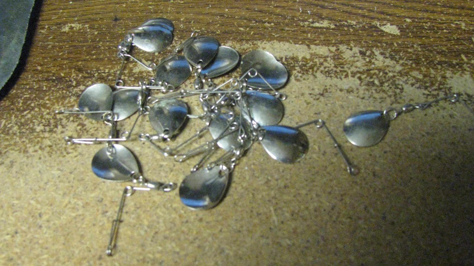 beetle spinners, arm, swivel and blade, size 2, 25ct,  free shipping