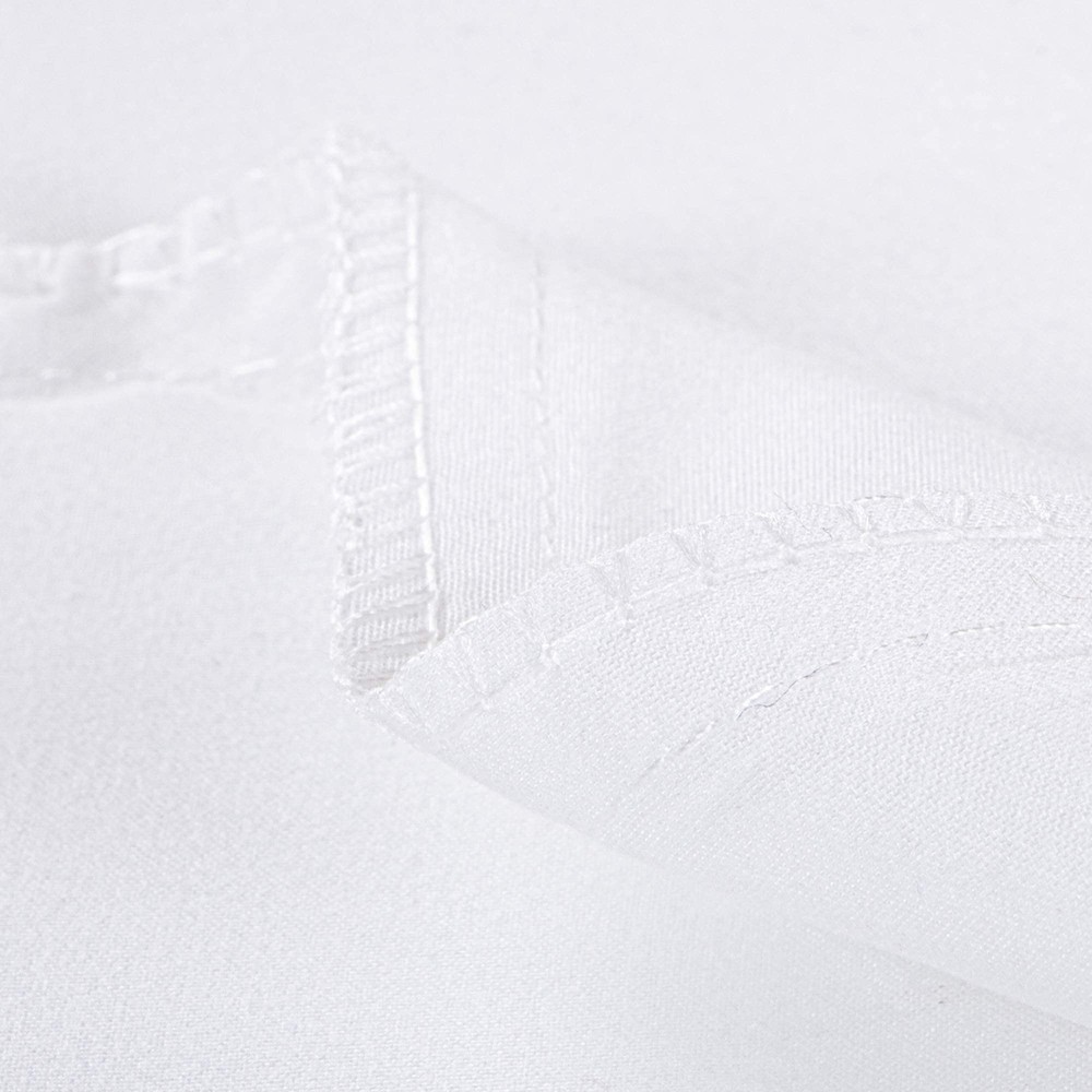 2 Pack Microfiber Crib Sheets 28x52 Super Soft Toddler Fitted Sheets White