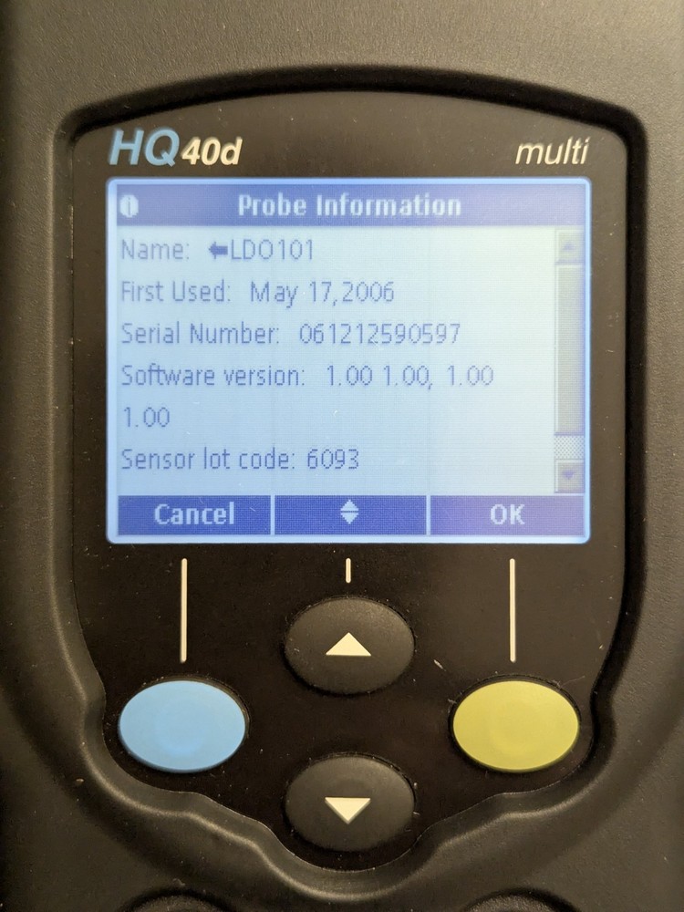 Hach HQ40d pH, Conductivity, O2, ORP, ISE Multi-parameter Meter w/ LDO101 Probe