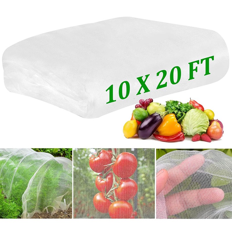 10 x20 FT Mosquito Garden Bug Insect Netting Barrier Bird Net Plant Protect Mesh