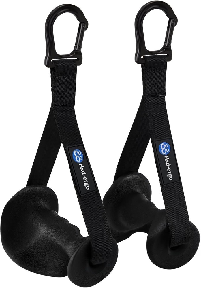 Ergonomic Exercise Handles for Cable Machine Attachments, Pilates, Strength Trai