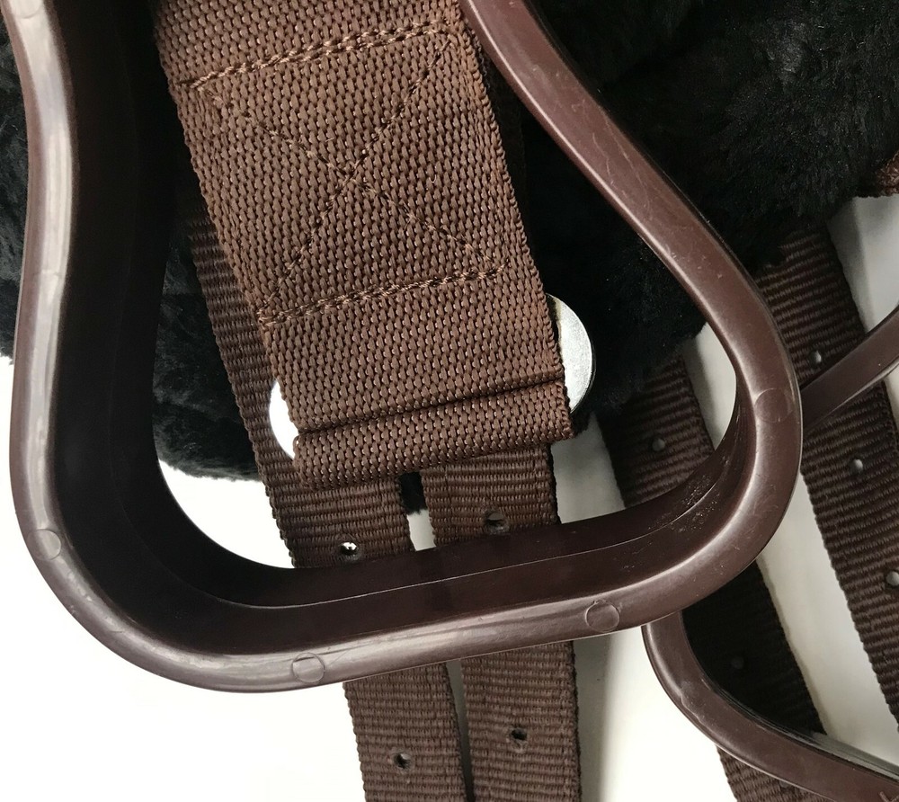 Bare Back Riding Pad with Removable Stirrups from Pet Lovers NZ (Hack Size)