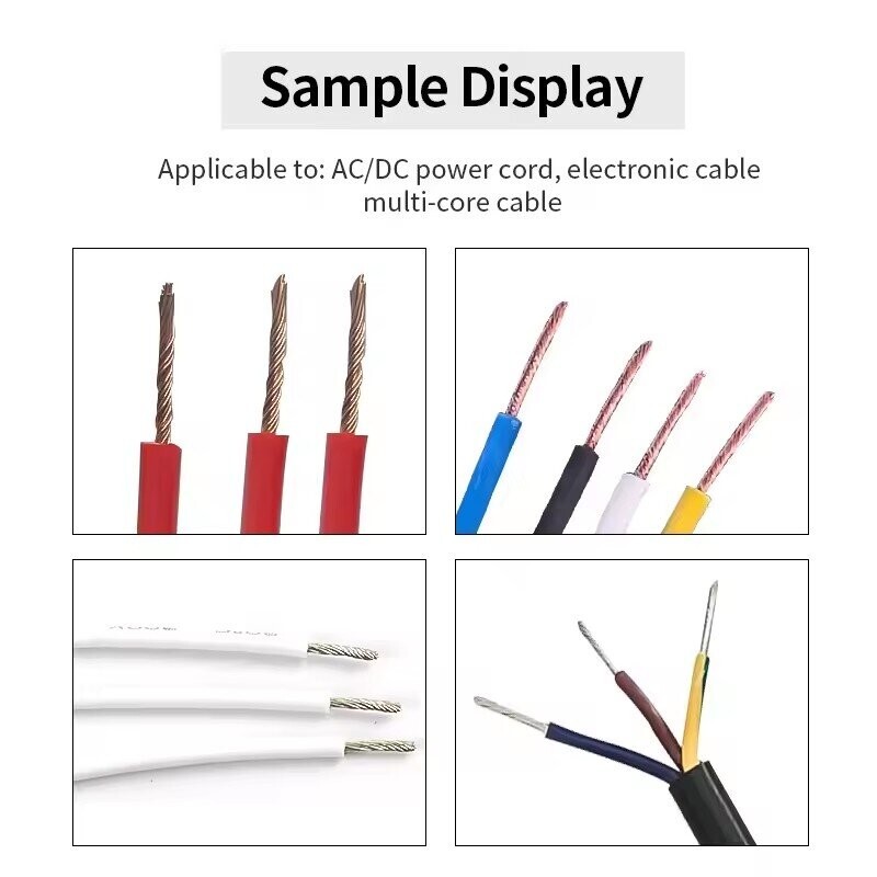 Electric Cable Wire Stripping Twisting Machine Wire Peeling Stripper 220V