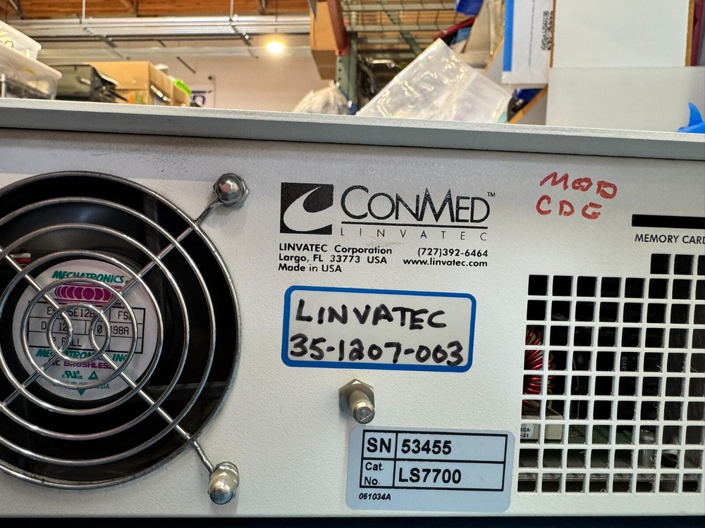 Conmed Linvatec Light Source