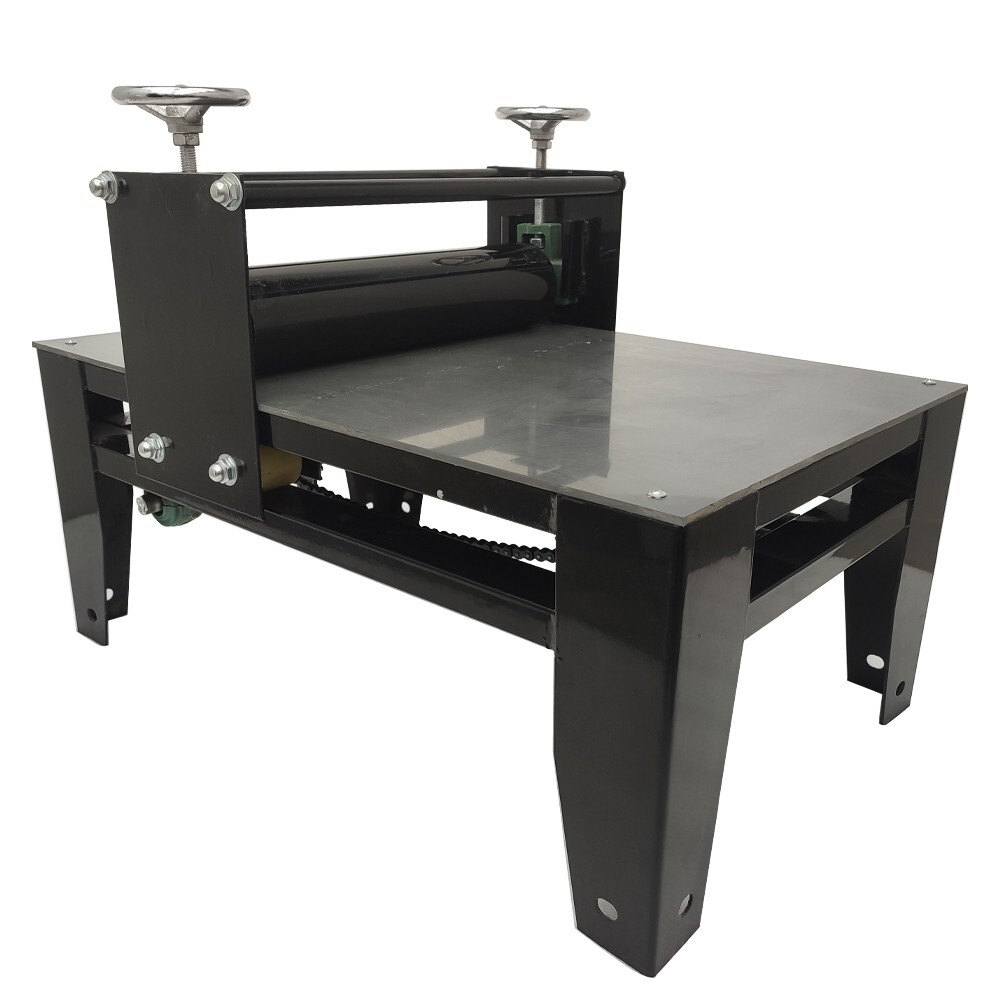 Ceramic Clay Plate Machine Manual Pottery Making Machine Adjustable Slab Roller