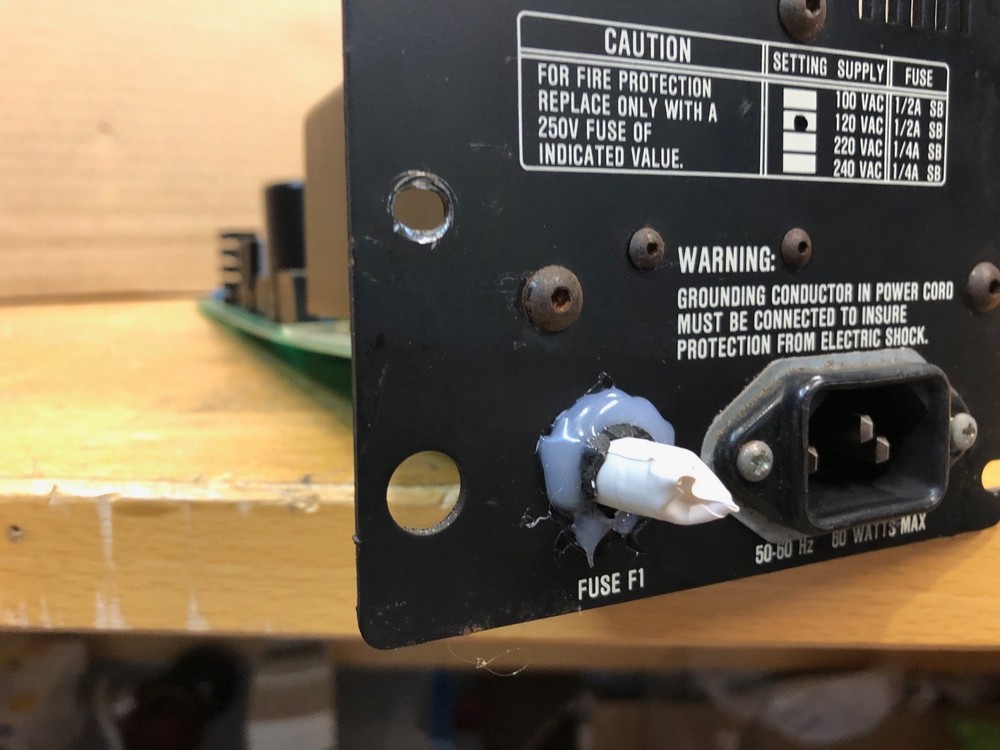 Fluke 8506A A4 Power Supply PCB Assembly with MP34 Power Switch Button