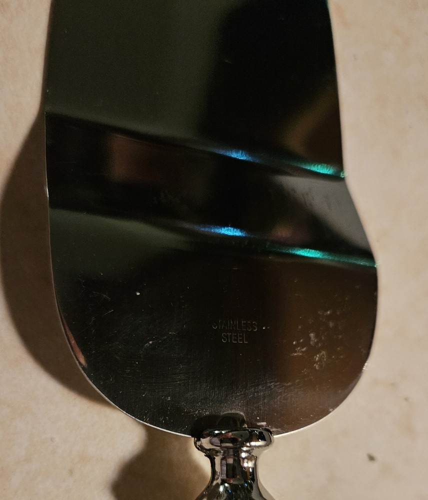 Murano Cake Server Art Deco Collection