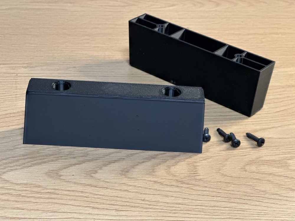 Sansui G-9700 Rear Plastic Bumpers (Pair) – 3D Printed – Exact OEM Dimensions