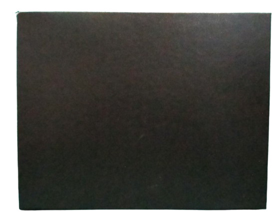 Matte Black Gift Box 9"x7"x1.5"h Solid Cardboard Display Packaging