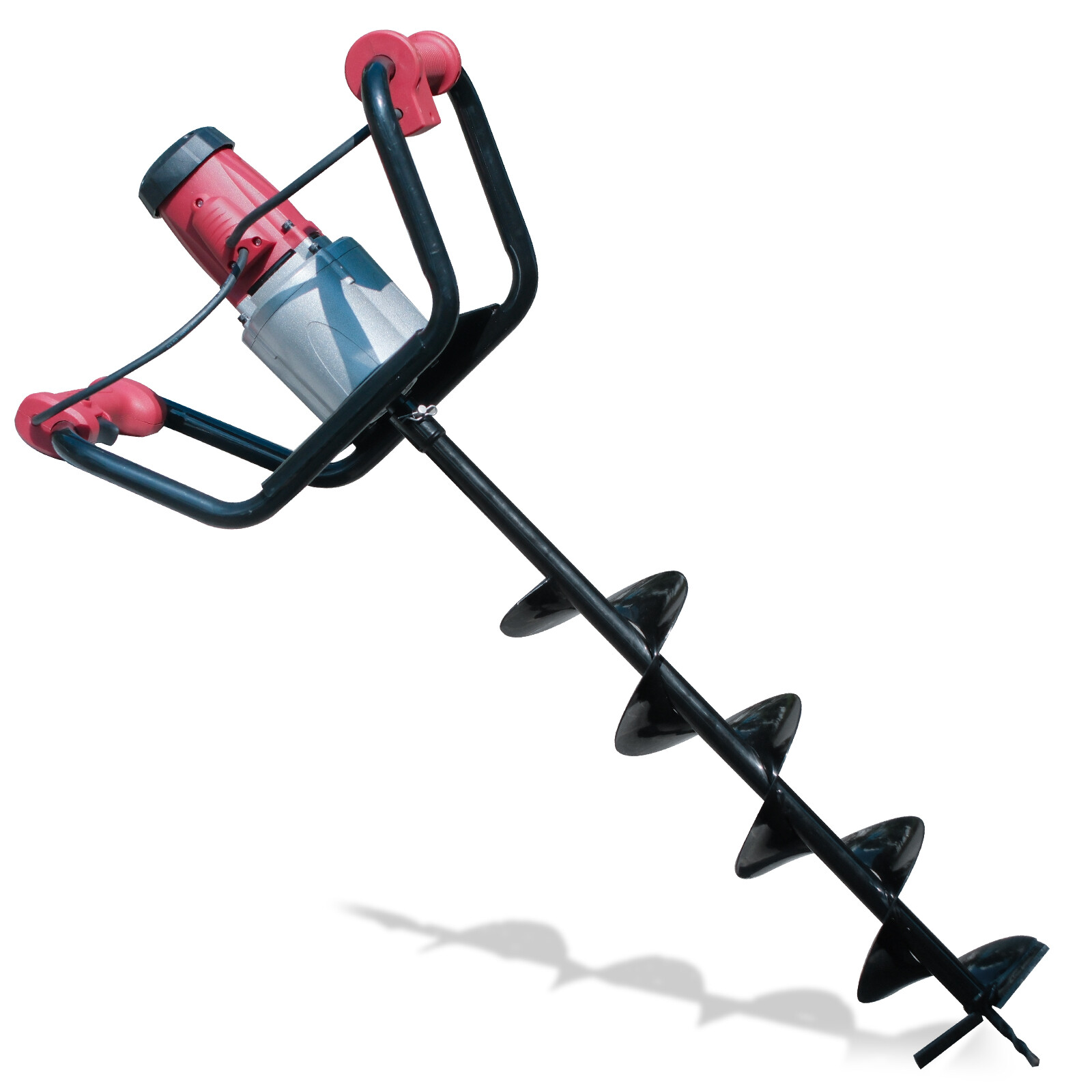 1500W Electric Auger Post Hole Digger with Extension Rods