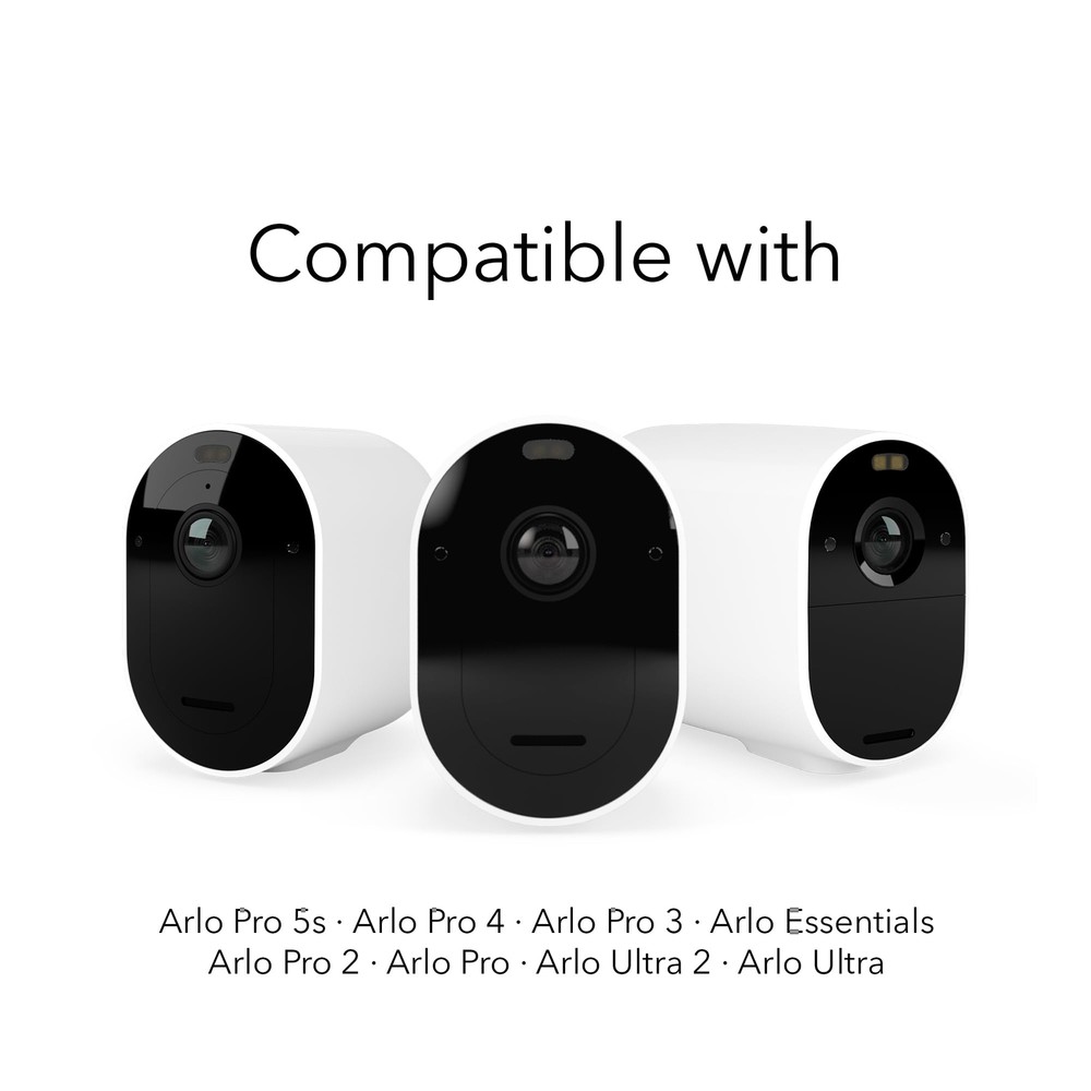 Universal Gutter Mount for Wyze, Blink, Ring, Arlo, Eufy Security Cameras