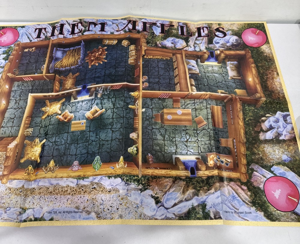 Dungeon Magazine Issue #48 with Poster Insert