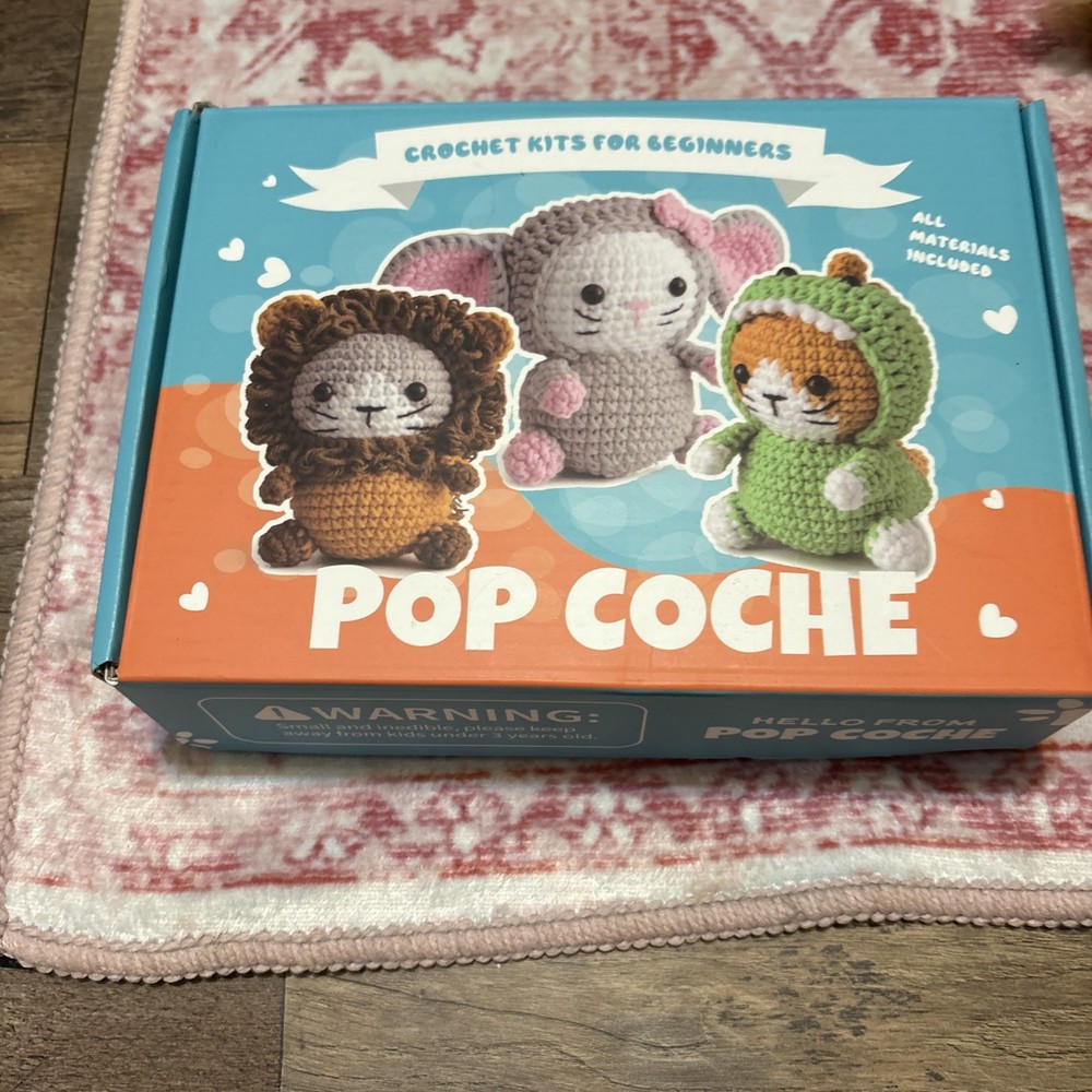 Pop Cloche Crochet Kits For Beginners