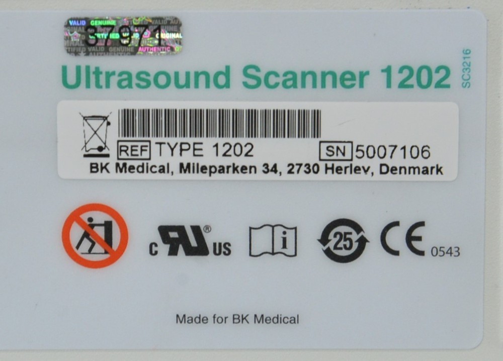 BK Medical Flex Focus 800 Imaging Scanner 1202