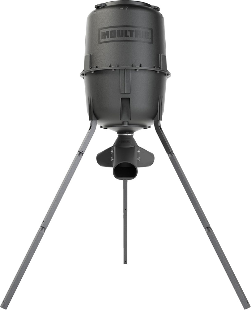 Moultrie Gravity Deer Feeder - Tripod Game Feeder - Easy Conversion Adapter - Pr
