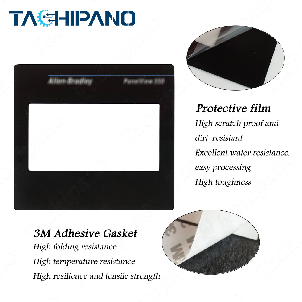 Touch Panel for AB 2711-T5A16L1 PanelView Standard 550 Screen with Front Overlay