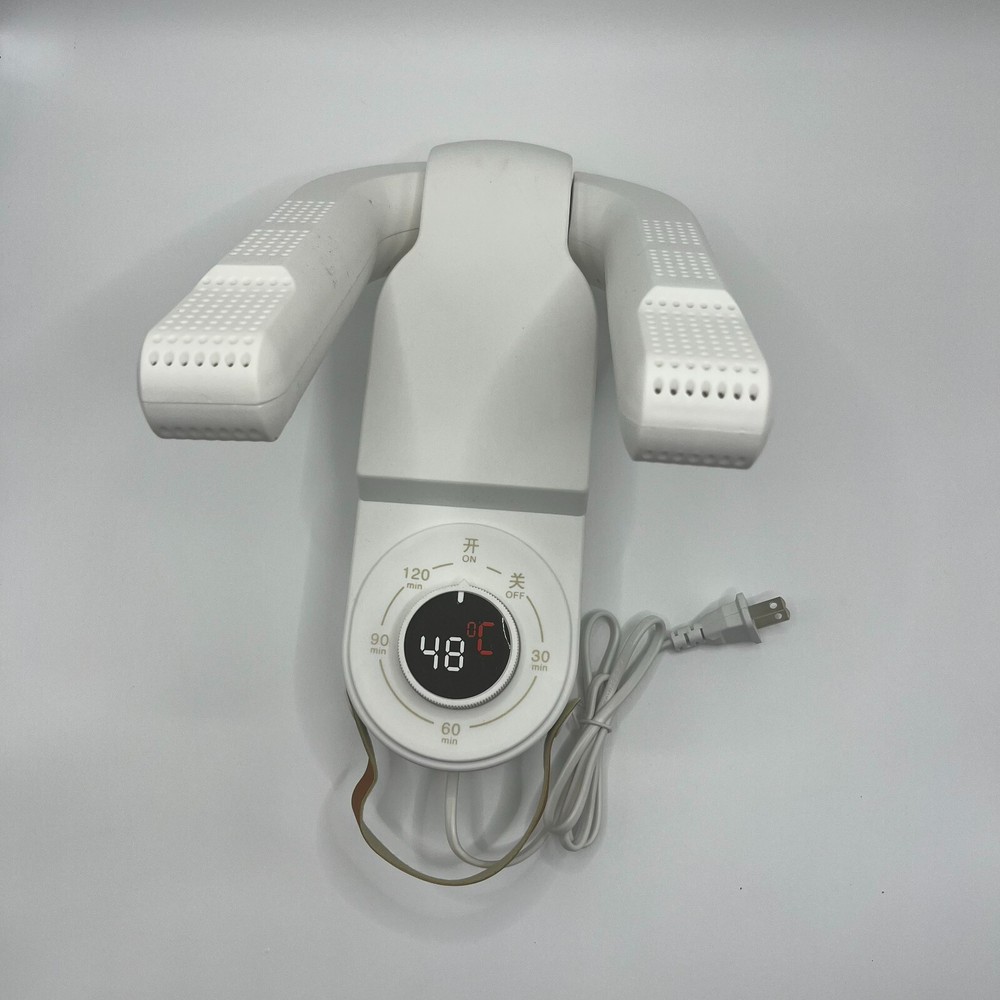 Portable Shoe Dryer Boot Warmer Folding Design & Timer & Adjustable Rack US