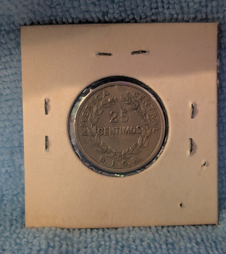 1935 Costa Rico 25 Centimos