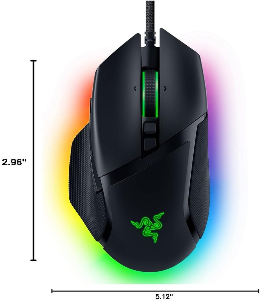 Basilisk V3 Customizable Ergonomic Gaming Mouse: Fastest Gaming Mouse Switch - C