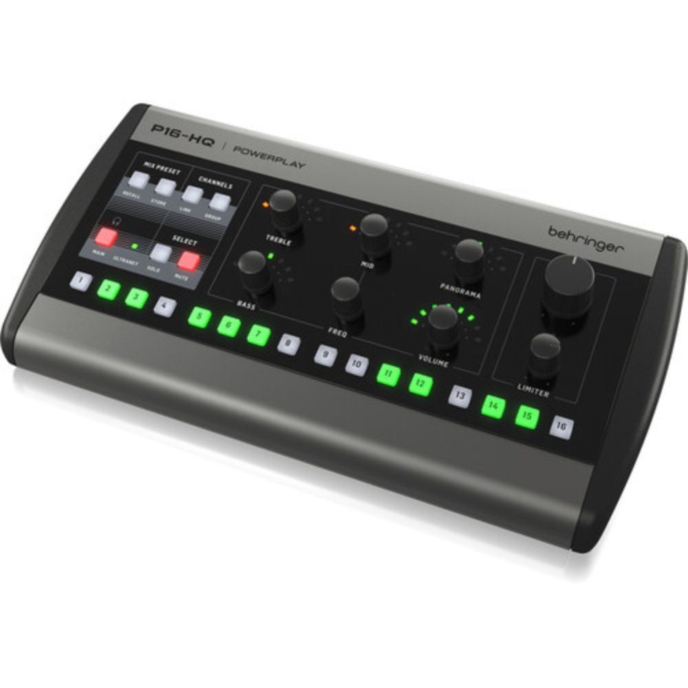 Behringer P16-HQ 16-Channel Personal Monitoring Mixer