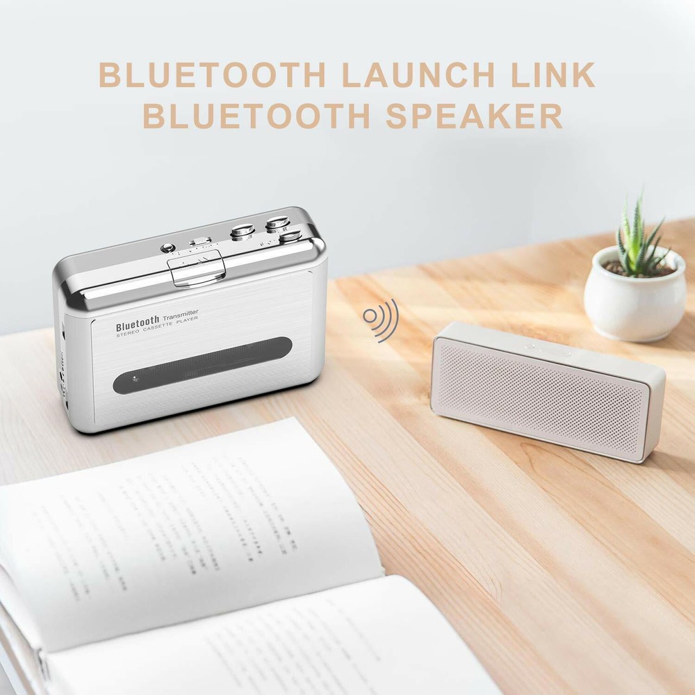 Bluetooth Cassette Player Bluetooth Transfer Personal Cassette Player