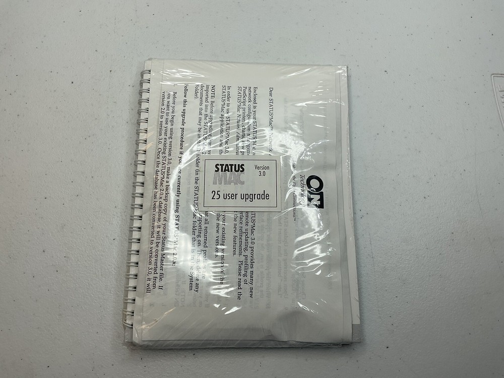 Status Mac For One Version 3.0 New Sealed