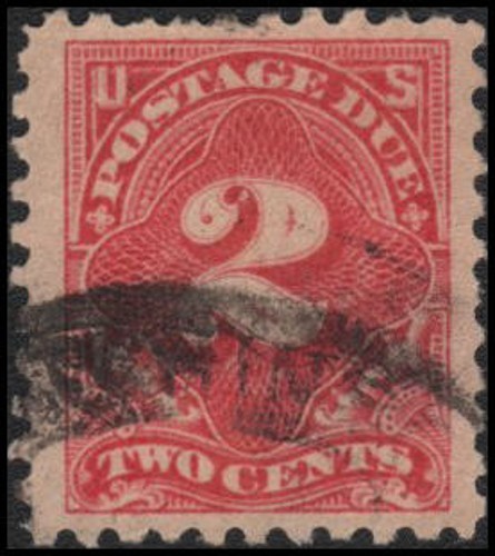 US #J60 Used VF perf 10, unwatermarked