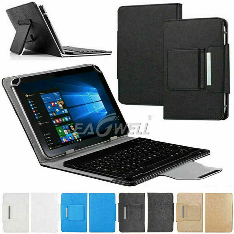 For Amazon Fire HD 10 9th Gen 2019 10.1" Tablet Universal Keyboard Leather Case
