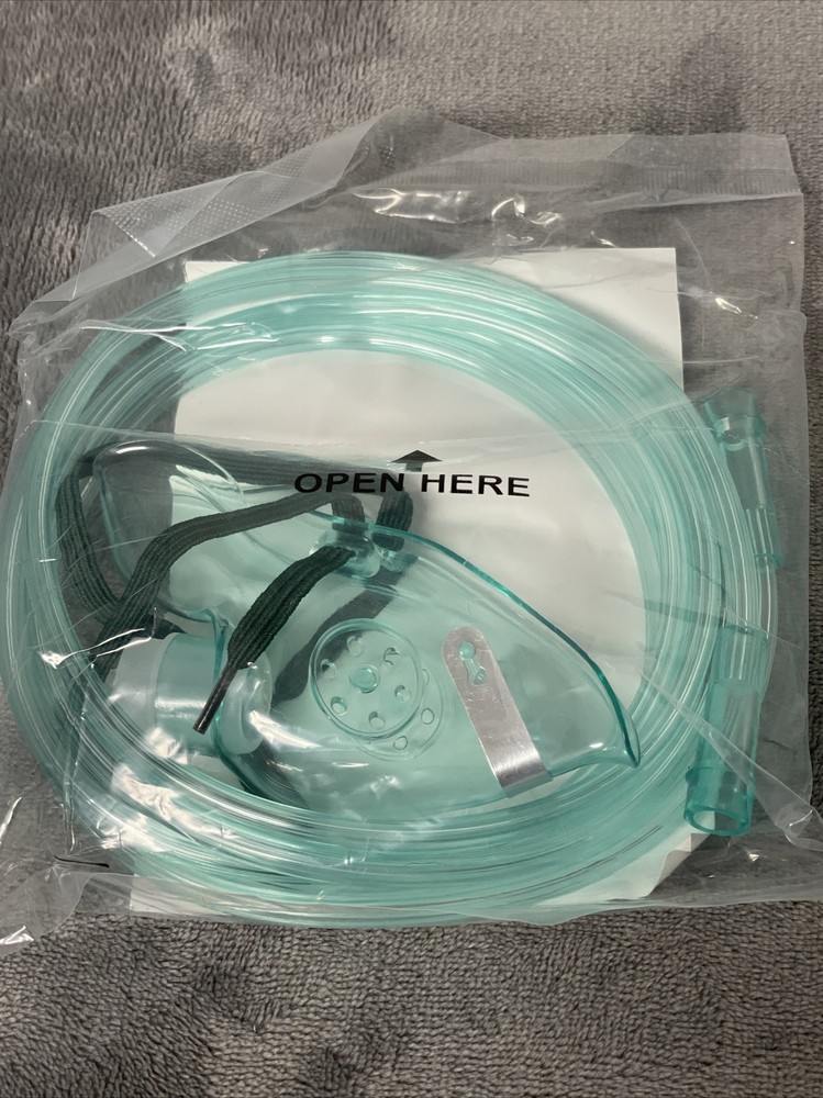 (2) NEW PEDIATRIC ELONGATED OXYGEN MASK