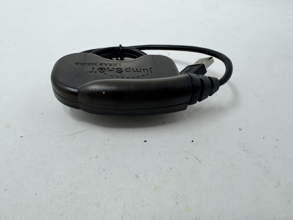 Lexar JumpShot Digital Compact Flash Card Reader USB USB005 Black