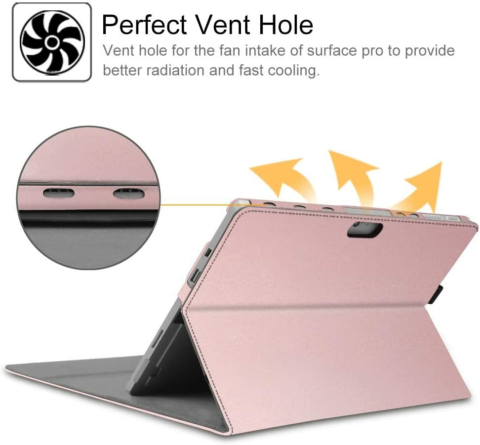 Case for Microsoft Surface Pro 7 Plus/Pro 7 6 5 4 3 12.3'' Multiple Angle Cover