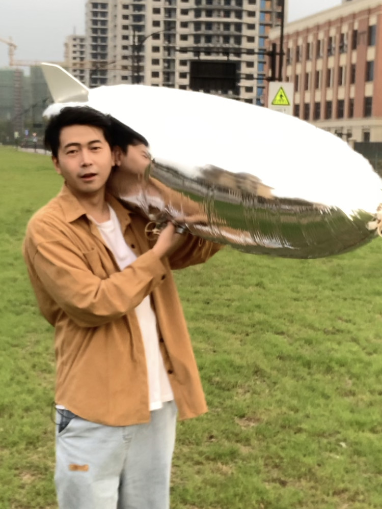 Zeppelin Airship Remote Control Airship Model Kirov Airship is Flyable w/Pattern