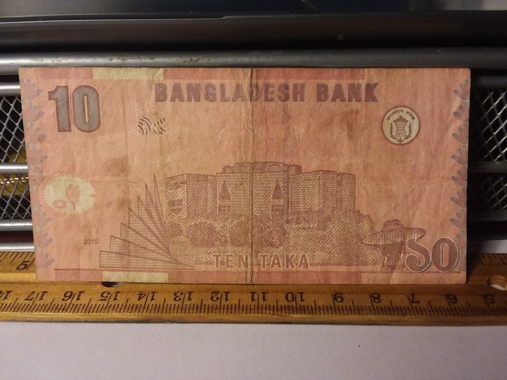 Bangledesh - 2010 10 Taka Note