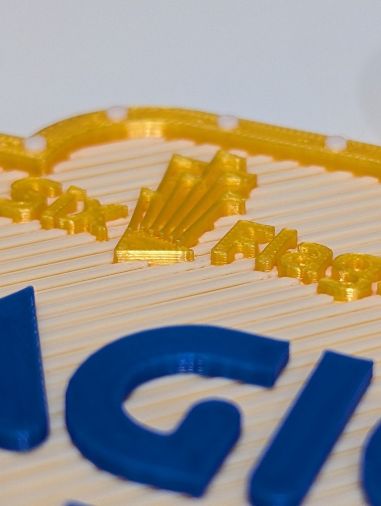 Six Flags Magic Mountain Sign 3D printed