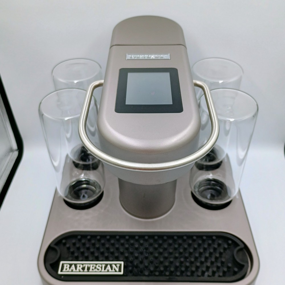 Bartesian Automatic Cocktail Maker – 5 Bottle System plus Shot glasses