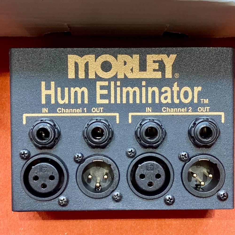 MORLEY "Hum Eliminator" • Hum Buzzing Eliminator • 2 Channel • Mint