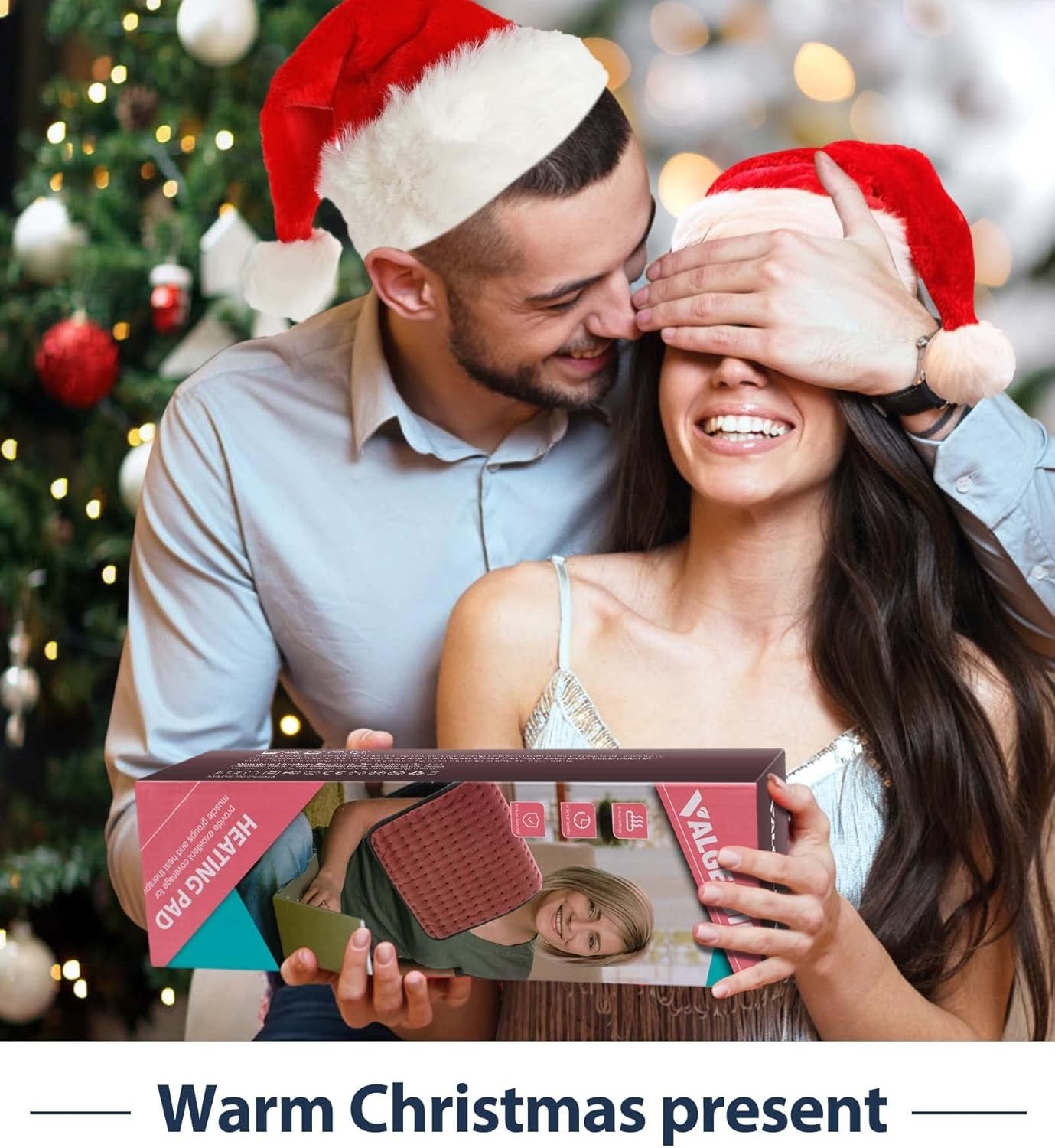 Heating pad for Back, Neck, Shoulder, Cramps and Leg Pain Relief,Heat Pads Gifts