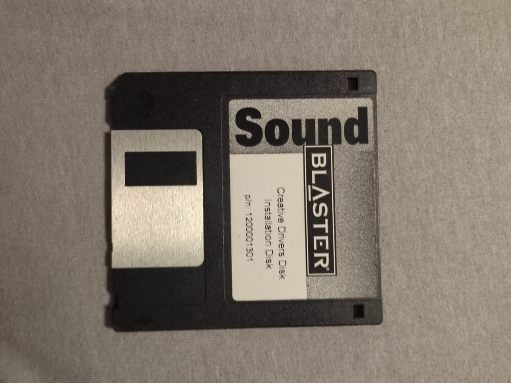 SoundBLASTERCreative Drivers Disk Installation Diskp/n: 1200001301