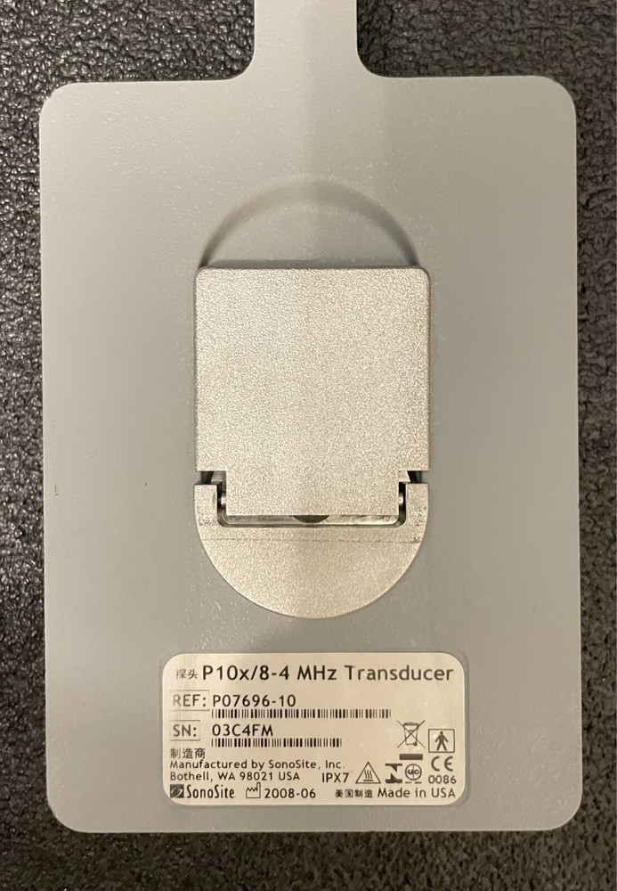 Sonosite P10x Cardiac Phased Array Probe USED