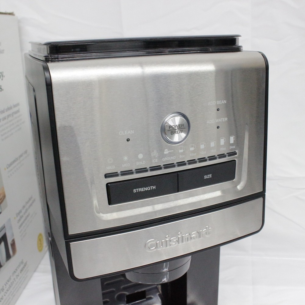 Cuisinart Custom Grind & Brew Single-Cup Coffee Maker DGB-30 In Open Box Tested