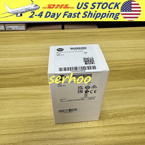 New Sealed 2080-IF4 Allen-Bradley Micro800 4 Point Analog Input Plug-in Module