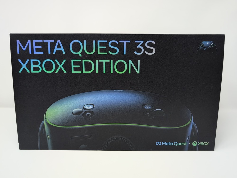 Meta Quest 3s XBOX Limited Edition VR Headset + Wireless Xbox Controller